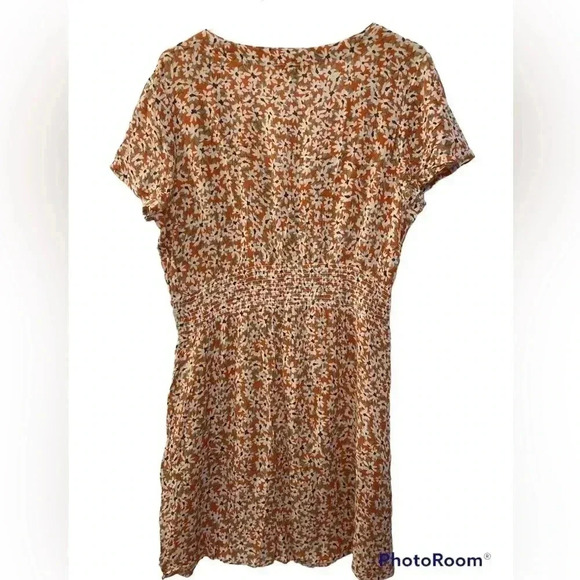 PATRONS of Peace Orange Floral Dress - Picture 5 of 5